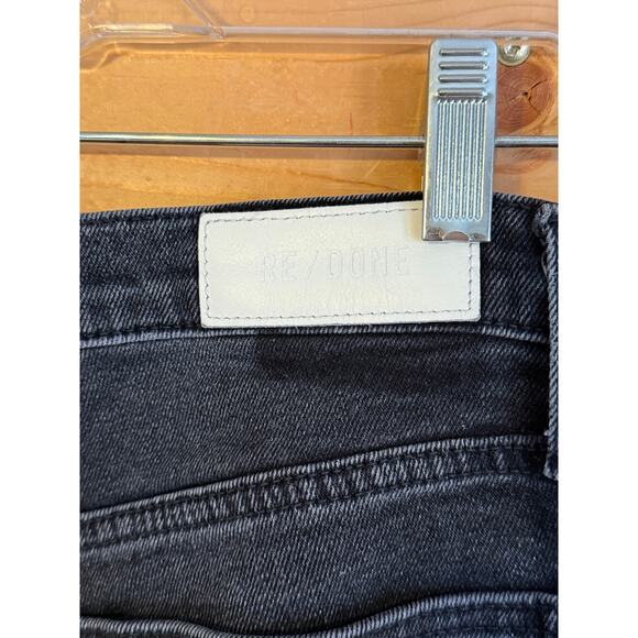 RE/DONE 70’s Stove Pipe Jeans in Washed Noir Size 31 - Picture 6 of 9